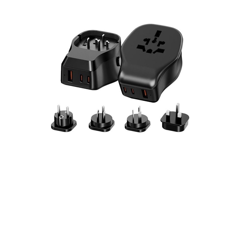 Gembird Universal Travel Power Adapter 20W White