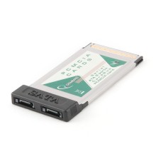 Serial ATA CardBus PCMCIA card 2 SATA ports