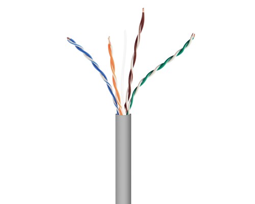 CAT5e UTP LAN cable (CCA)solid1000 ft