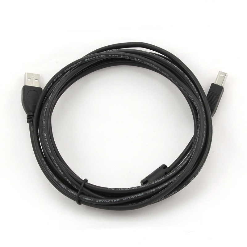Cablexpert USB 2.0 A-Male to B-Male Cable 3m