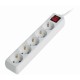 Power Cube surge protector5 sockets6 ft