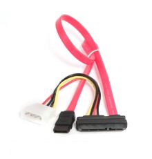 Serial ATA III data and power combo cable