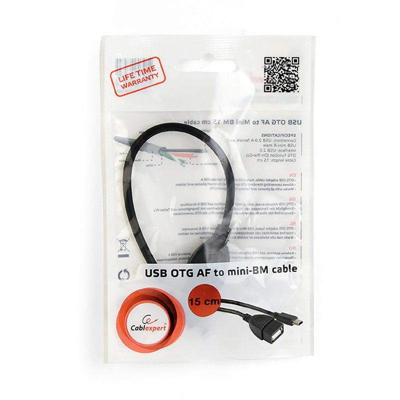 Cablexpert USB Mini OTG Cable