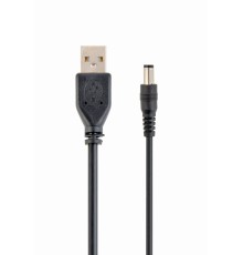 USB AM to 3.5 mm power plug cable1.8 mblack color