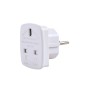 Gembird UK to EU AC Power Adapter