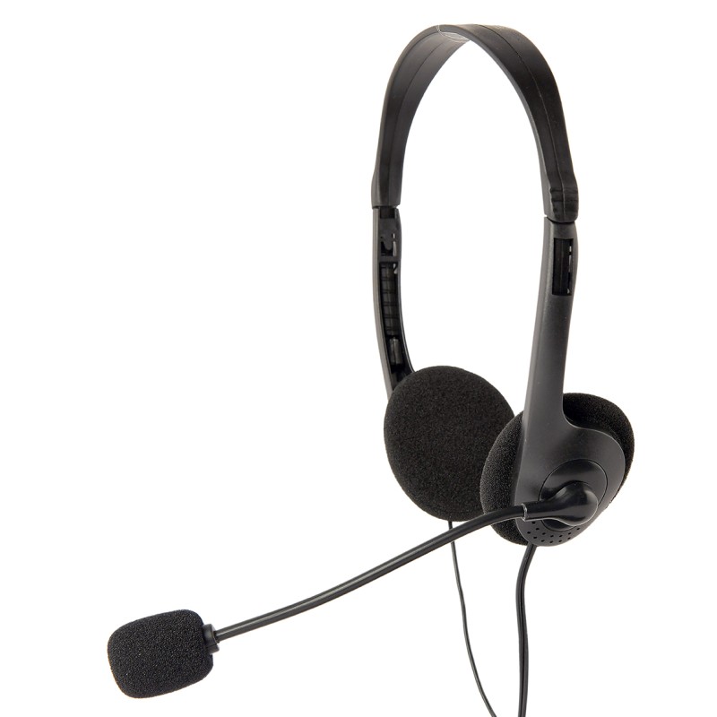 Gembird Stereo Headset with Controller Black