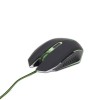 Gembird Gaming Mouse USB Green