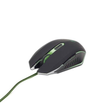 Gembird Gaming Mouse USB Green