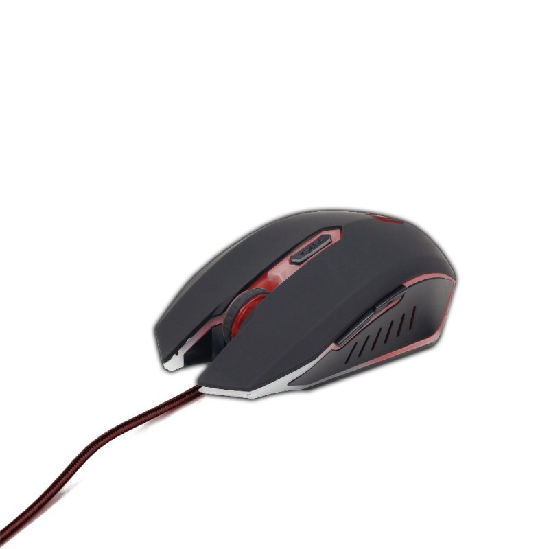 Gembird Gaming Mouse USB Red