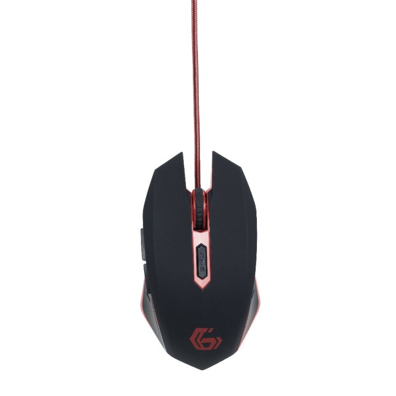 Gembird Gaming Mouse USB Red