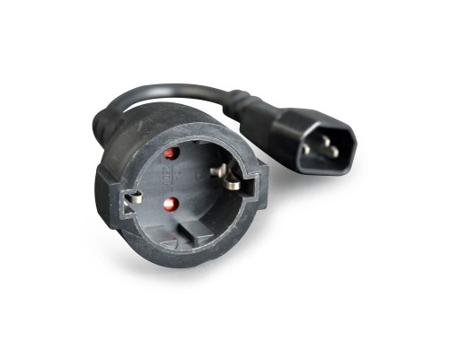 Power adapter cord (C14 male to Schuko female)