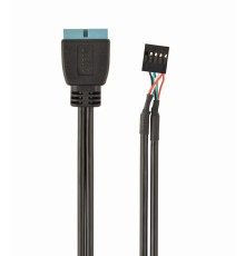 USB 2 to USB 3 internal header cable