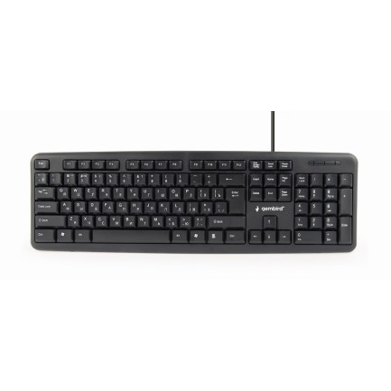 Gembird Standard Keyboard USB RU Layout