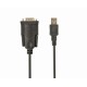 USB to DB9M serial port converter cableblack1.5 m