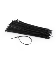 Nylon cable ties250 x 3.6 mmUV resistantbag of 100 pcs