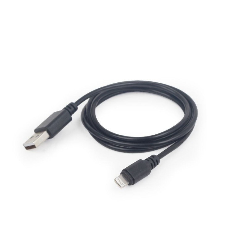 Cablexpert USB A-Male to Lightning Charging Cable 1m Black