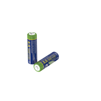 Energenie Ni-MH rechargeable AA batteries, 2600mAh, 2pcs blister pack