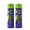 Energenie Ni-MH rechargeable AA batteries, 2600mAh, 2pcs blister pack