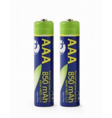 Rechargeable AAA instant batteries (ready-to-use)850mAh2pcs blister pack