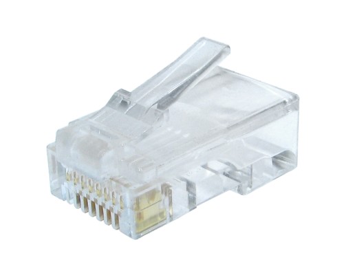 Modular plug 8P8C for solid CAT6 LAN cable10 pcs per bag