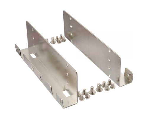Metal mounting frame for 4 pcs x 2.5'' SSD to 3.5'' bay