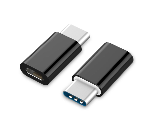 USB 2.0 Type-C  adapter (CM/MicroUSB-F)black