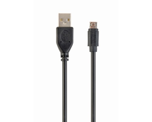 Double-sided Micro-USB to USB 2.0 AM cable1.8 mblack