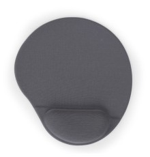 Gel mouse pad with wrist supportgrey