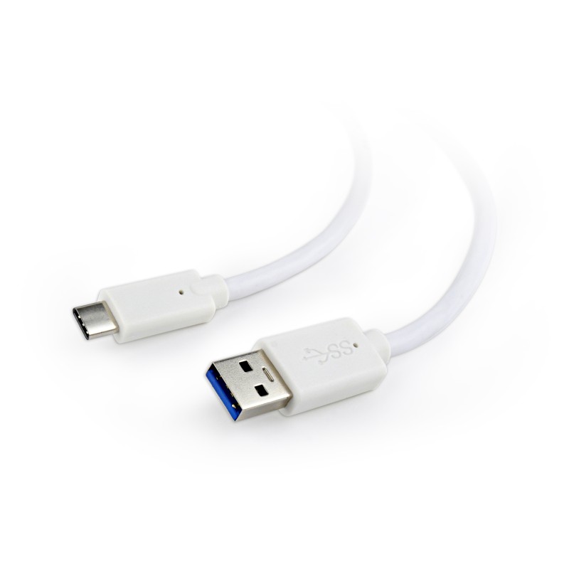 Cablexpert USB 3.0 A-Male to C-Male Cable 1m White