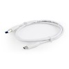 Cablexpert USB 3.0 A-Male to C-Male Cable 1m White