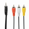 Cablexpert 3.5mm 4-Pin to RCA Audio Cable 2m
