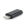 USB Type-C Female to 8-Pin Male Adapter Black