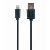 Cablexpert USB A-Male to Lightning Charging Cable 1m Black