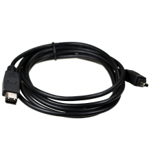 Firewire IEEE 1394 cable 6P/4P 10ft length