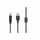 Premium quality USB A-plug to B-plug cable10 ft
