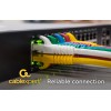 Cablexpert Cat6a LSZH UTP Patch Cable 5m Black