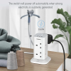 Tessan 2m Power Tower 8 AC Outlets, 3 USB (UK Plug)