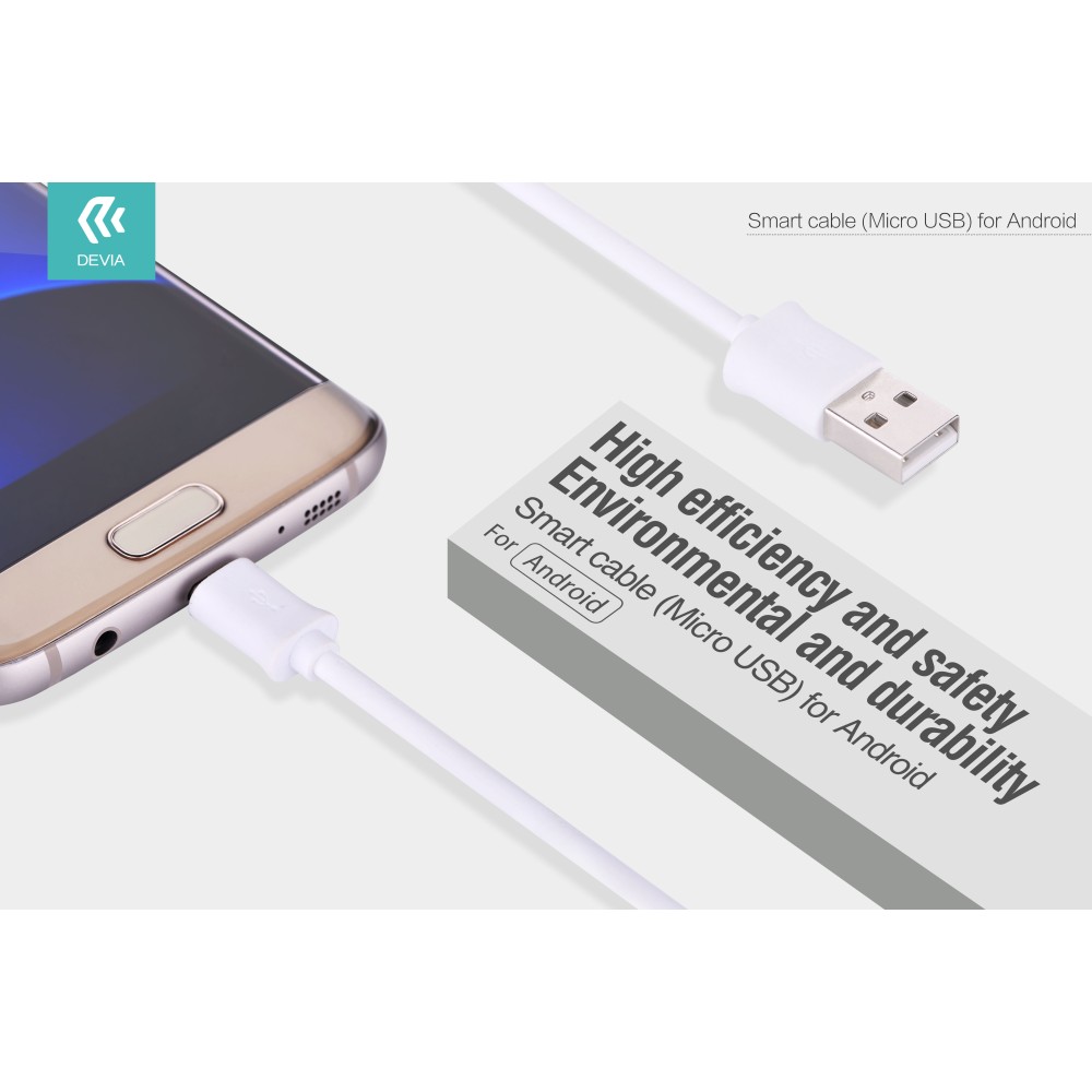 Devia Smart Series USB to Android Cable 5V 2A 1m