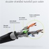 Goobay Cat6 Ethernet Cable 0.25m Black