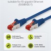 Goobay Cat6 Ethernet Cable 1m Blue