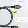 Goobay USB-C 3.0 to RJ45 Ethernet Cable 2m