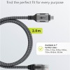 Goobay USB-C 3.1 to RJ45 Ethernet Cable 2m