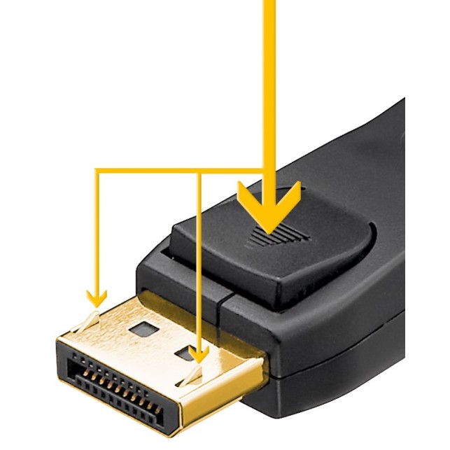 Goobay DisplayPort Cable 3m 4K/60Hz