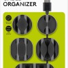 Goobay Cable Management Set Black