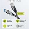 Goobay USB-C 3.0 to RJ45 Ethernet Cable 1m