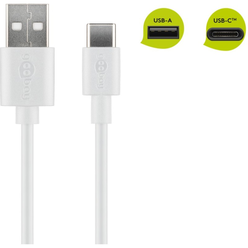 Goobay USB-C Cable 2m White