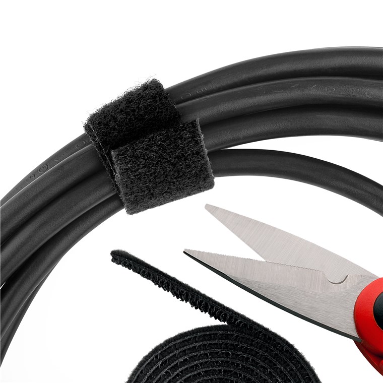 Goobay Cable Management Set Hook and Loop