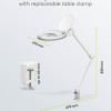 Goobay 8W LED Magnifying Lamp White