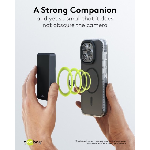 Goobay Magnetic Wireless Power Bank 10000 mAh