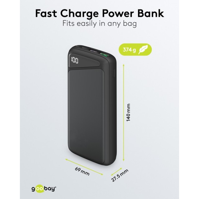 Goobay 20000mAh Power Bank